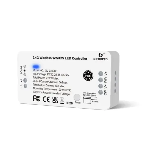WWCW avec fonction de réinitialisation