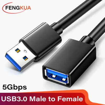 Image de Câble USB 3.0 Mâle/Femelle - Extension 5Gbps