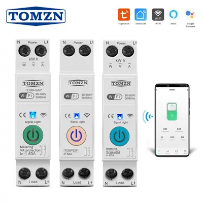 Image de Interrupteur Intelligent WiFi avec Compteur d'Énergie