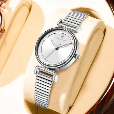 Image de Montre Femme Mini Cadran Acier Inoxydable - Élégante & Étanche
