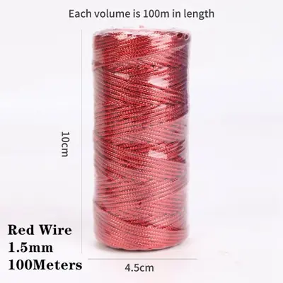 Image de Cordon Macramé 2mm - 100m - Coton Naturel pour Artisanat & Déco Bohème