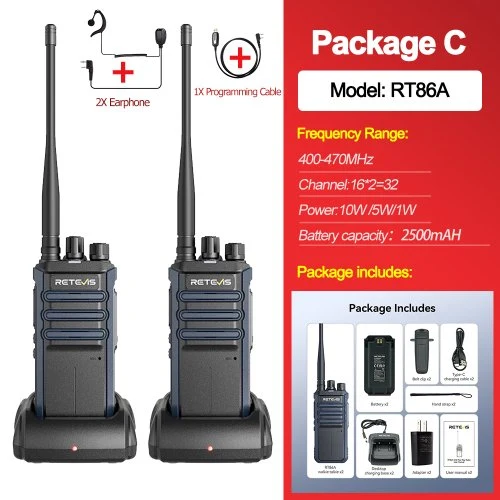 UHF 2PCS Kabel Ep