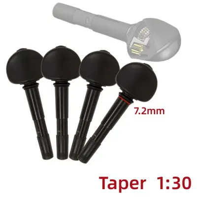 Image de Chevilles de Réglage Mécaniques pour Violon & Violoncelle - 4 Pièces