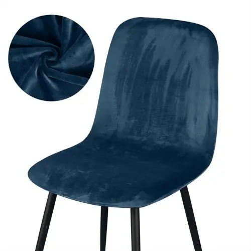 Image de Housse de Chaise Velours Élastique - Design élégant & Pratique