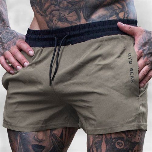 Immagine di 2024 Estate Palestra Fitness Pantaloncini da uomo Pantaloni sportivi Sottile Moda Uomo Maratona Pant...