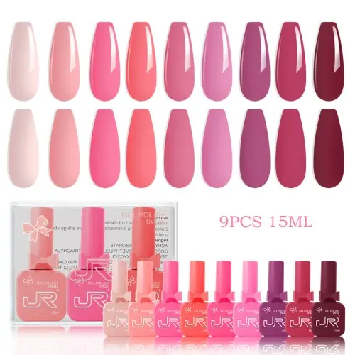 Image de Kit Ongles Gel UV Rose & Nude - Faites-le chez vous !