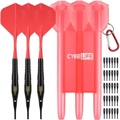 Image de Fléchettes Professionnelles 16g - Laiton & Pointe Souple