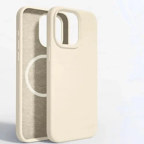 Image de Coque Magnétique Silicone Liquide pour iPhone
