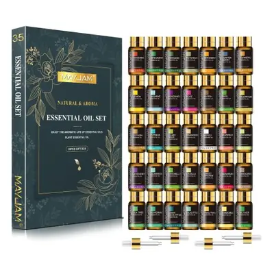 Image de Coffret Huiles Essentielles Aromathérapie - 35 pcs