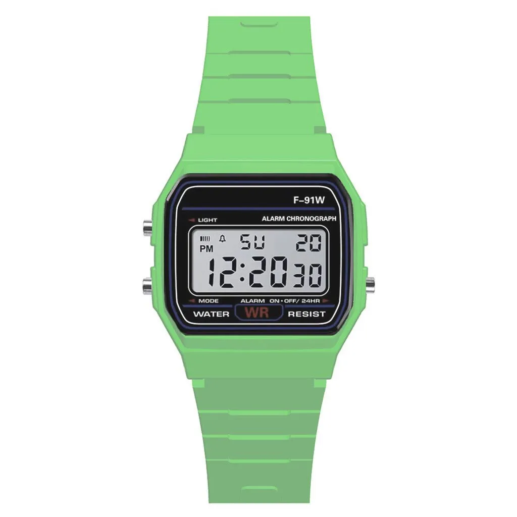 Immagine di Orologio da Polso per Bambini Impermeabile con Display LED e Funzione Analogico-Digitale, Design Sportivo Militare, con Allarme e Braccialetto Regolabile per Ragazzi e Ragazze