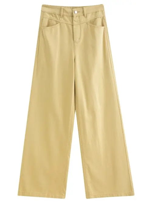 Image de Jean Large Femme Multicolore - Tendance 2025