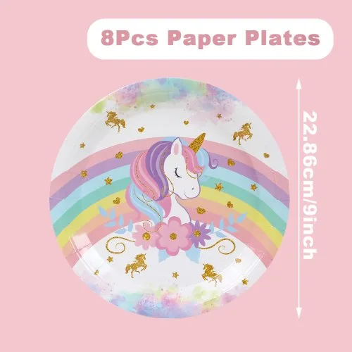 9inch papel platos