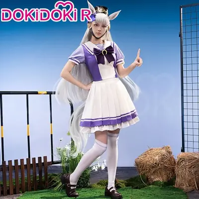Image de Costume Cosplay Mejiro McQueen & Perruque - Taille XS à 3XL