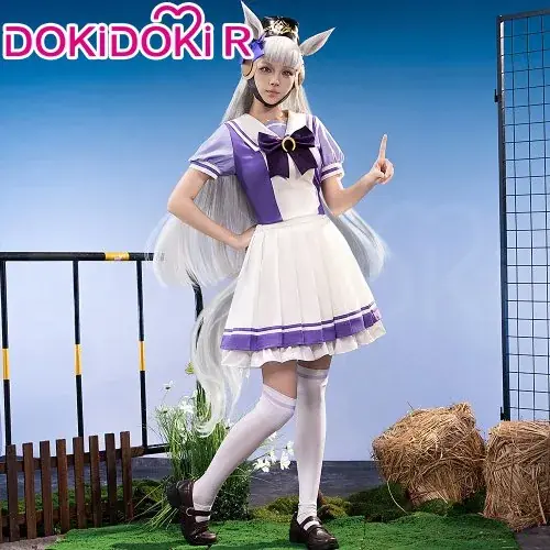 Image de Costume Cosplay Mejiro McQueen & Perruque - Taille XS à 3XL