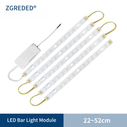 Image of Energy-Efficient 220V LED Ceiling Light Module Replacement Bar Light Board 22-52cm for Living Room and Office – Modern, Bright, and Durable Lighting Solution