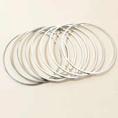 Image de Anneaux de Bijoux en Laiton - 10 pcs