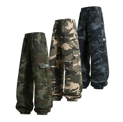 Imagen de Pantalones de Camuflaje Táctico para Hombre - Pantalones de Combate Multibolsillos, Alta Calidad, Ideales para Trabajo, Entrenamiento y Actividades al Aire Libre