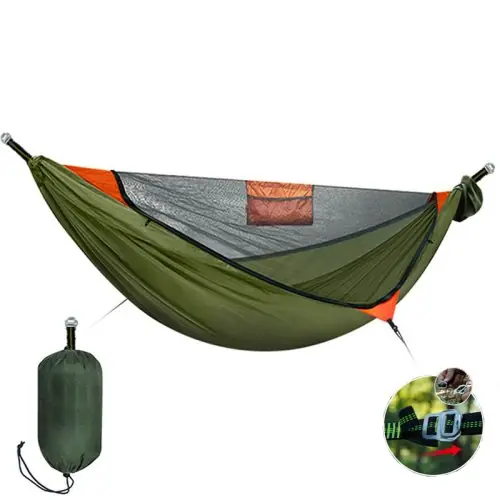 Image de Hamac 2 en 1 avec filet anti-moustiques