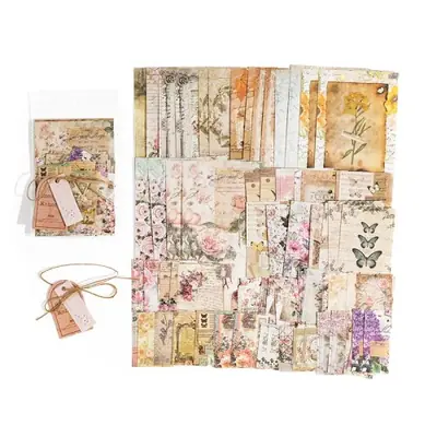 Image de Kit Scrapbooking Vintage 100 pcs - Décoration & Création