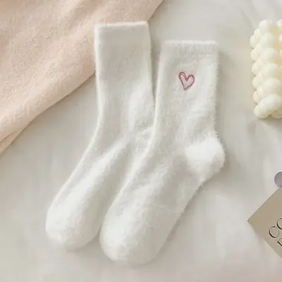 Image de Chaussettes en Fourrure de Vison Chaude pour Femme