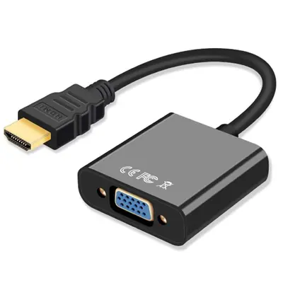 Image de Adaptateur HDMI vers VGA - Connectez Votre PC à Tout Écran