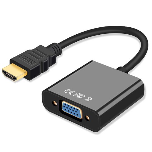 Image de Adaptateur HDMI vers VGA - Connectez Votre PC à Tout Écran