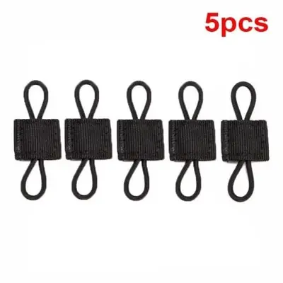 Image de Sangles Élastiques Nylon - Lot de 10 pour Randonnée, Chasse et Sac à Dos