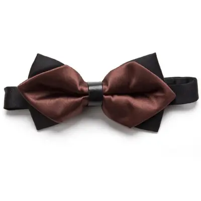 Image de Nœud Papillon Noir & Rouge - Élégant pour Fêtes et Mariages