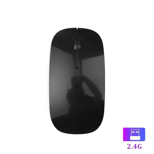 Image de Souris Sans Fil Bluetooth & 2.4GHz - Rechargeable, Silencieuse, 1600 DPI