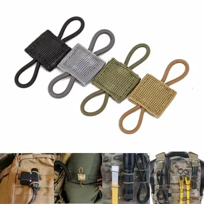 Image de Sangle Tactique Molle pour Sac à Dos - Fixation Antenne & Accessoires