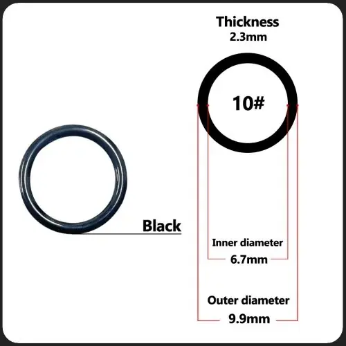 Size10 9.9mm 20Pcs