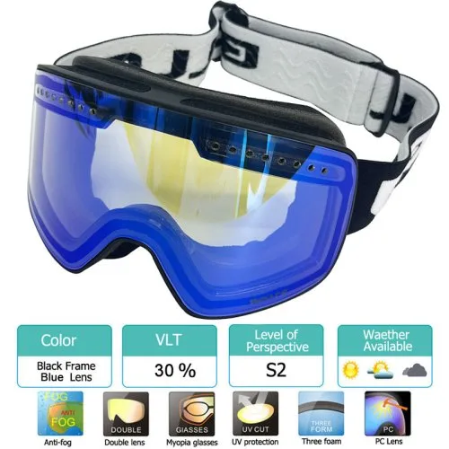 Zwart Blue1 lens