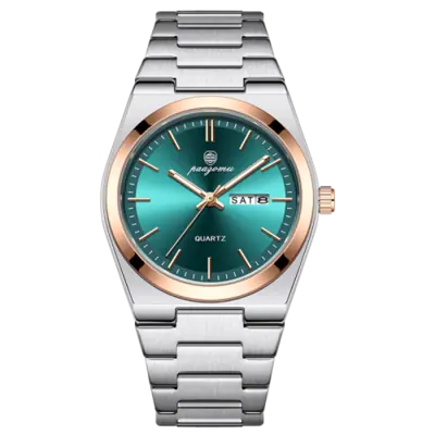 Image de Montre Homme Quartz Lumineuse - Étanche & Chronographe