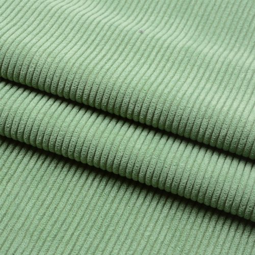 Image de Tissu Velours Côtelé Rayé - 50x150 cm