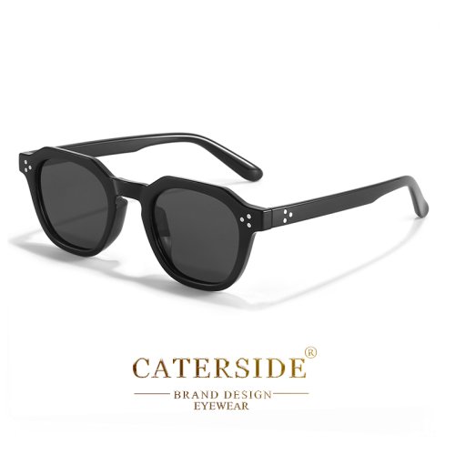 Image de Lunettes de Soleil Rétro Polarizées TR90 - Ultralégères & Polygone