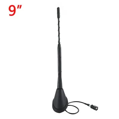 Image de Antenne FM/AM Universelle 9 Pouces pour Voiture - Anti-Bruit & Haute Performance