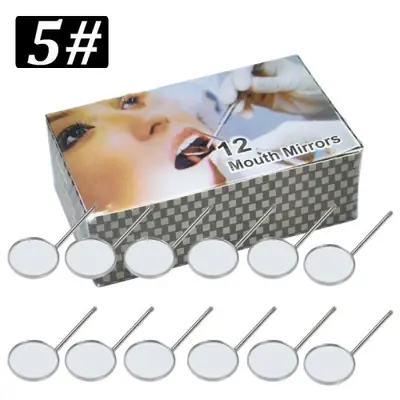 Miroir Dentaire Intra-oral 12 Pièces - Précision et Durabilité