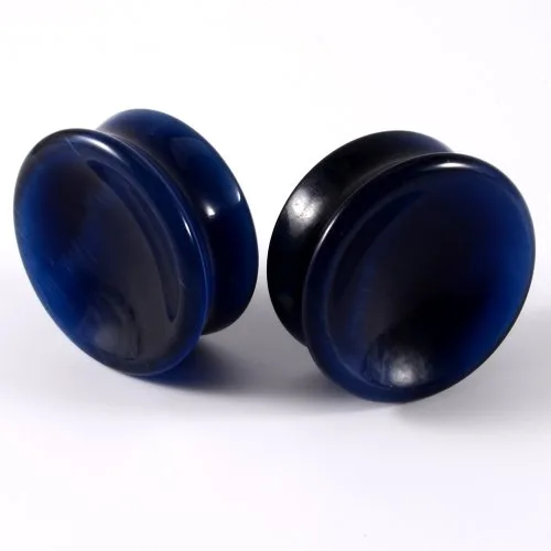 Dunkelblau Cat-Eye