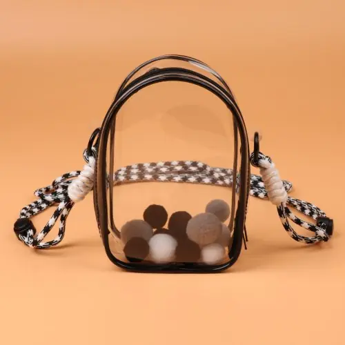 Negro-bolsa cuerda bolas
