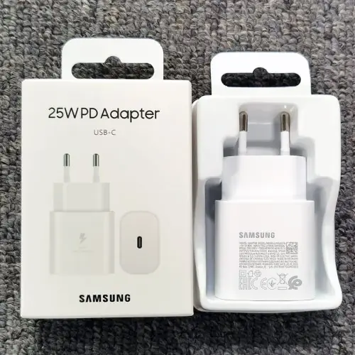 Image de Chargeur Samsung 25W PD - Super Rapide pour Galaxy S24, S23, S22, Note 20