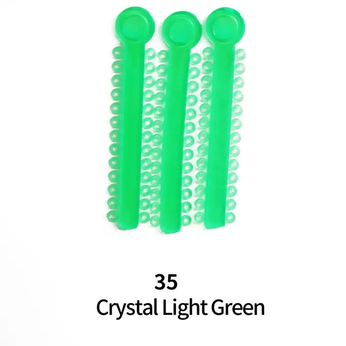 Cristal clair vert 35