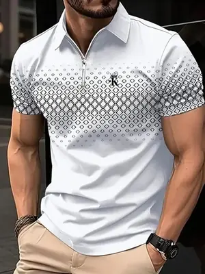 Image de Polo Homme 3D - Style Urbain & Sportif