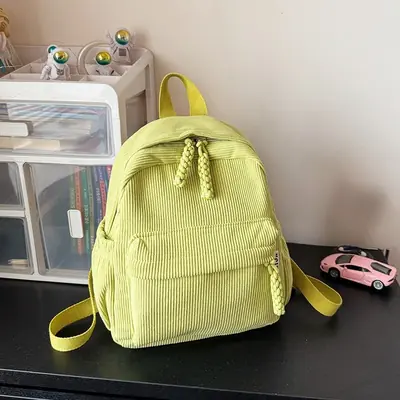 Image de Sac à Dos Étudiant Femme - Grand Volume & Style Moderne