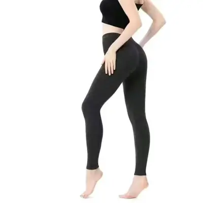 Image de Leggings en Laine Haute Taille - Confort & Style Automne/Hiver