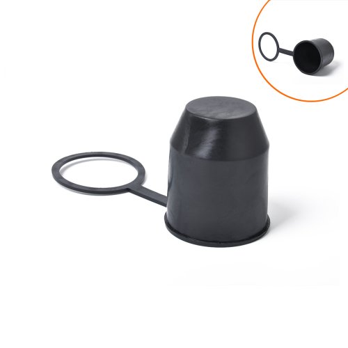 Afbeelding van Zwarte Trekhaakbeveiliging 50mm - Duurzaam & Veilig