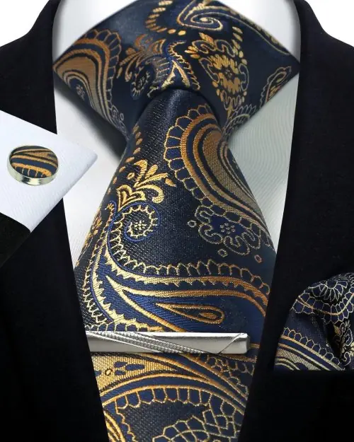 Image de Ensemble Cravate Florale & Accessoires Homme