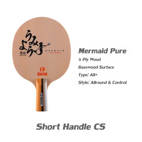 Image de Raquette de Ping-Pong Offensif en Bois de Carbone Noir