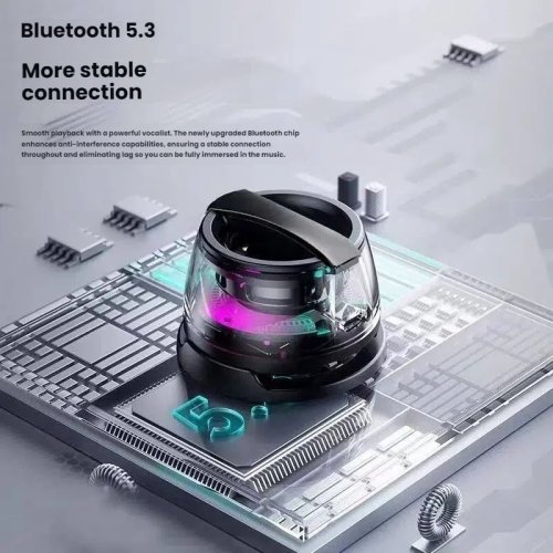 Imagen de Altavoz Bluetooth Portátil Hecate G200 con Iluminación RGB, Diseño Magnético, Conexión BT 5.3 y Reproducción de hasta 7 Horas