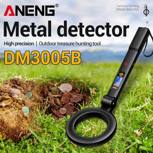 Image de Détecteur de Métaux Pro ANENG DM3005B - Chasse au Trésor