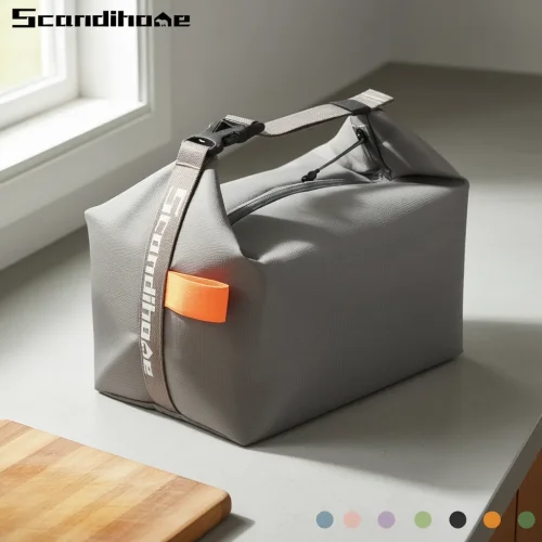 Immagine di Borsa Termica Portatile per Pranzo - Ideale per Picnic e Ufficio